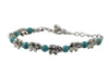 Silver Bangle x Charms