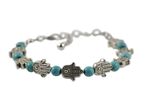 Silver Bangle x Charms