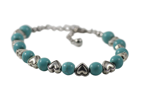 Silver Bangle x Charms